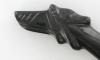 Le Capucin Black Horn carved Dog&#039;s Head 3